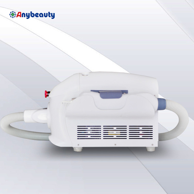 Pure White Mini Q Switched Nd Yag Laser 300w 1 - 6hz For Tattoo Removal